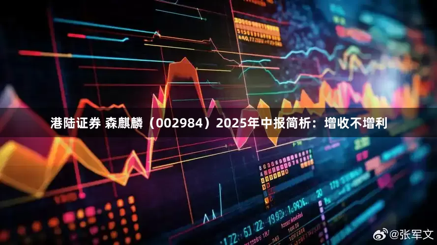 港陆证券 森麒麟（002984）2025年中报简析：增收不增利